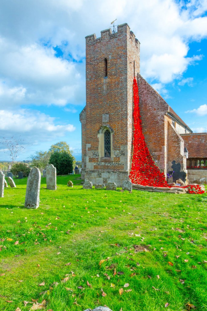 Poppy Cascade at St John the Baptist