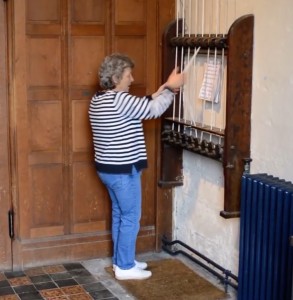 Sue Elliott at the chimes